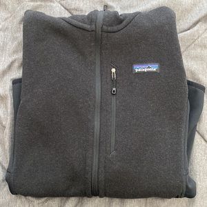 Women’s Black Patagonia Zip-Up Hoodie